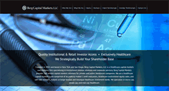 Desktop Screenshot of bergcapitalmarkets.com